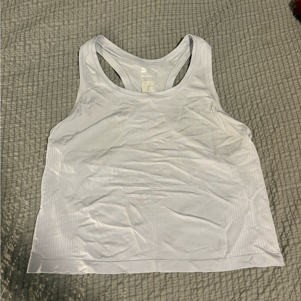 All in Motion Lilac Racerback Tank size M